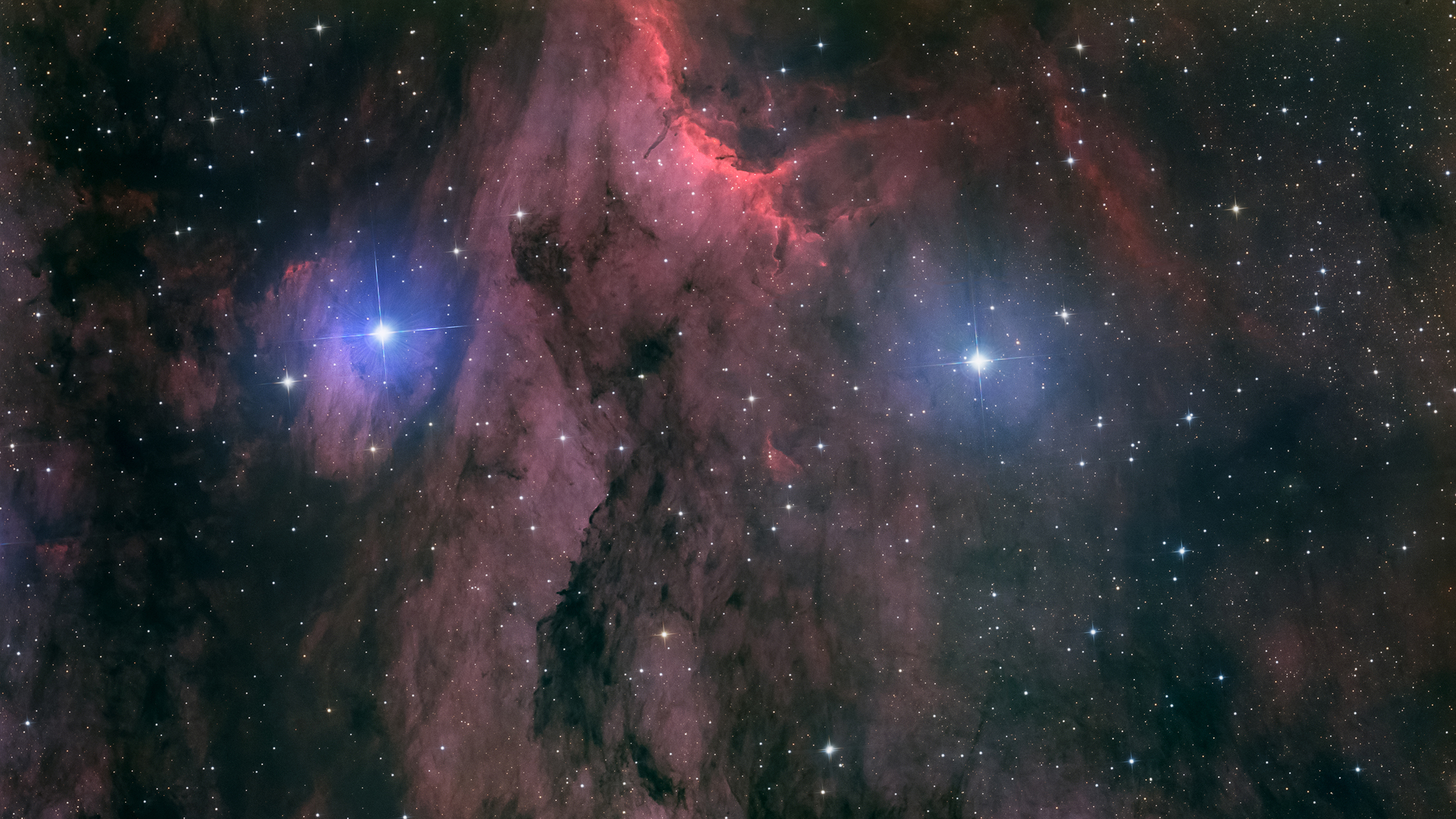 IC5070 The Pelican Nebula