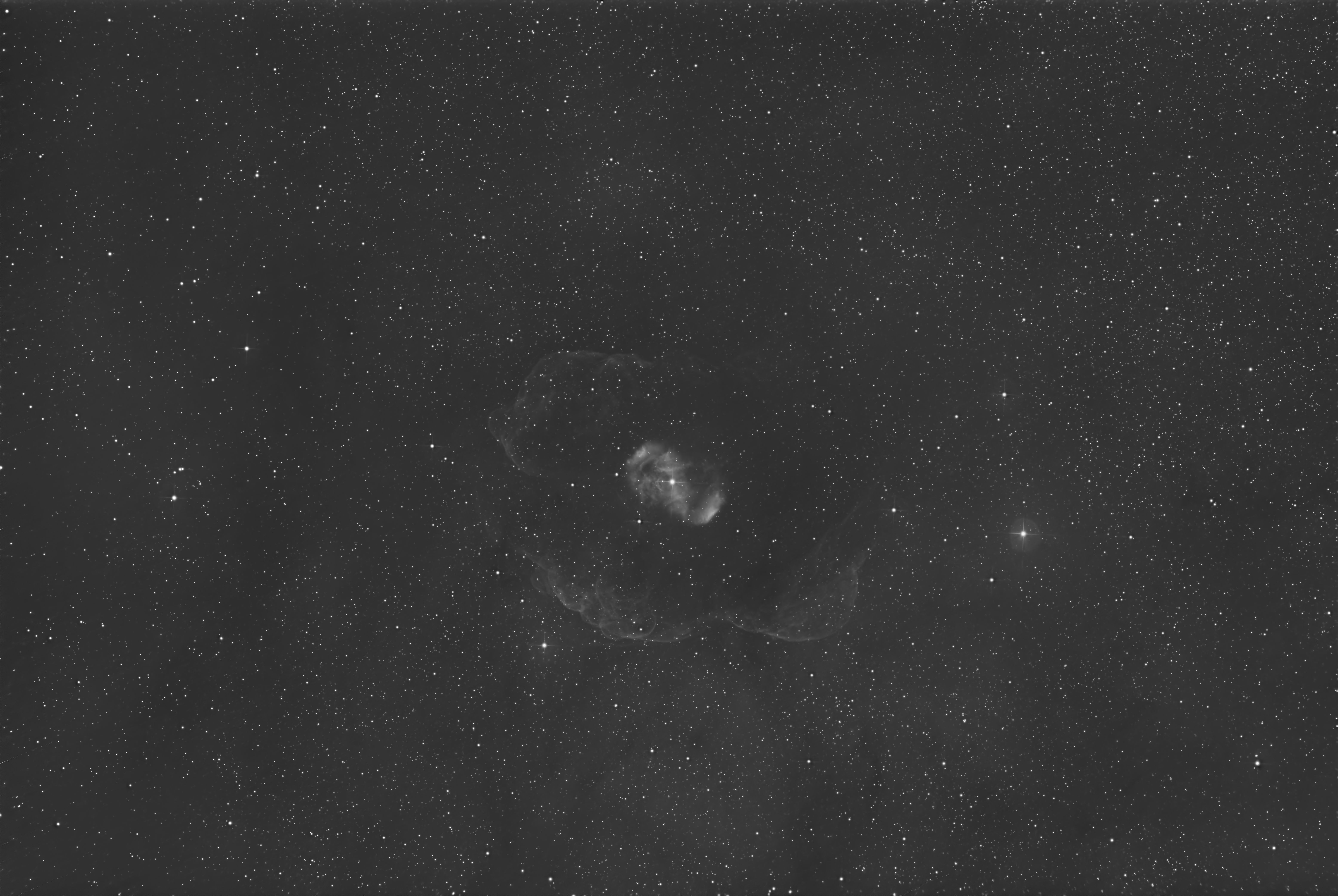 Dragon's Egg Nebula in OIII NGC 6164