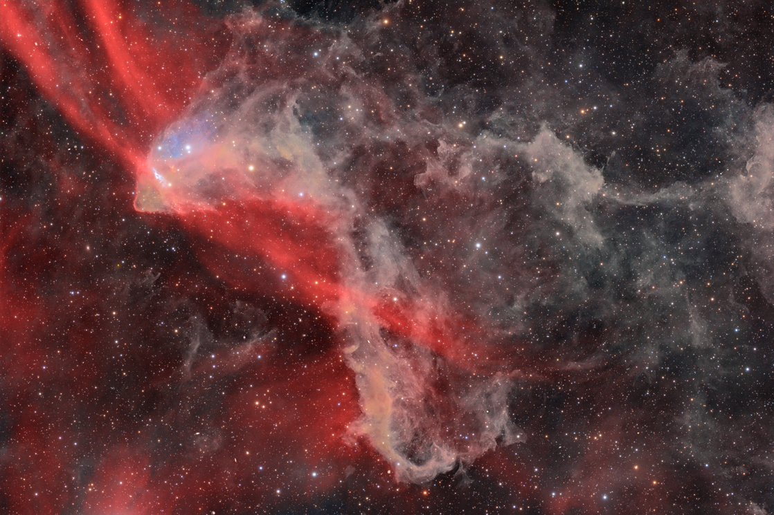 Sh2-126 - Great Lacerta Nebula - Gecko Nebula - 36h