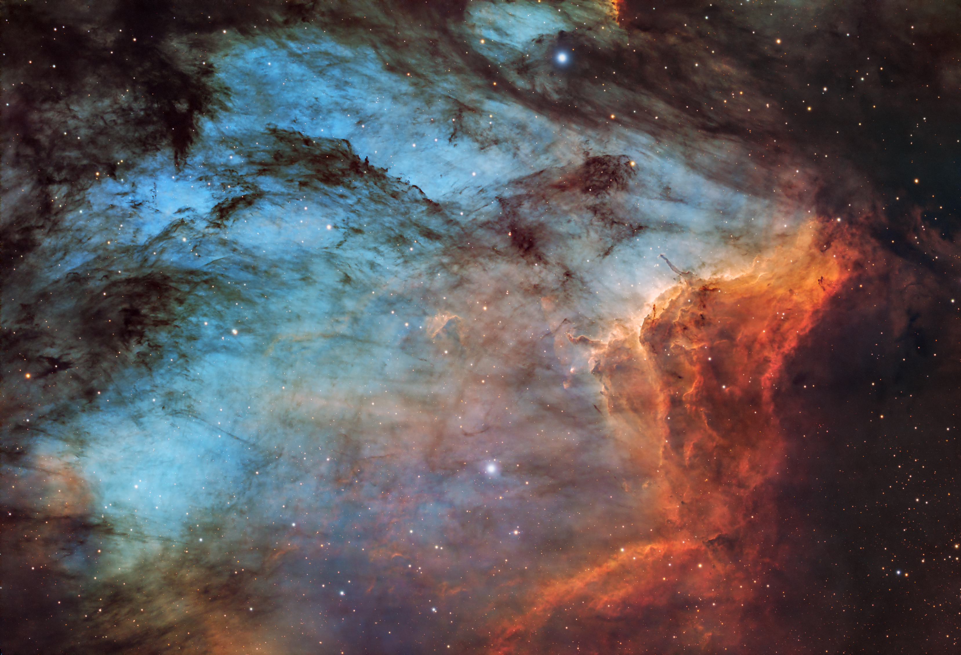 The Pelican Nebula IC5070