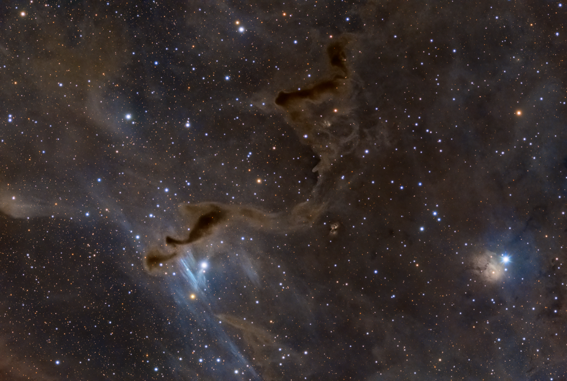 Helping Hand Nebula - LDN 1235