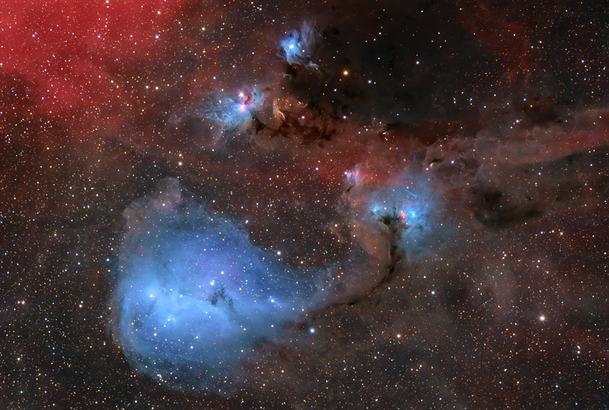 Dreyer's Nebula - IC 447 Complex