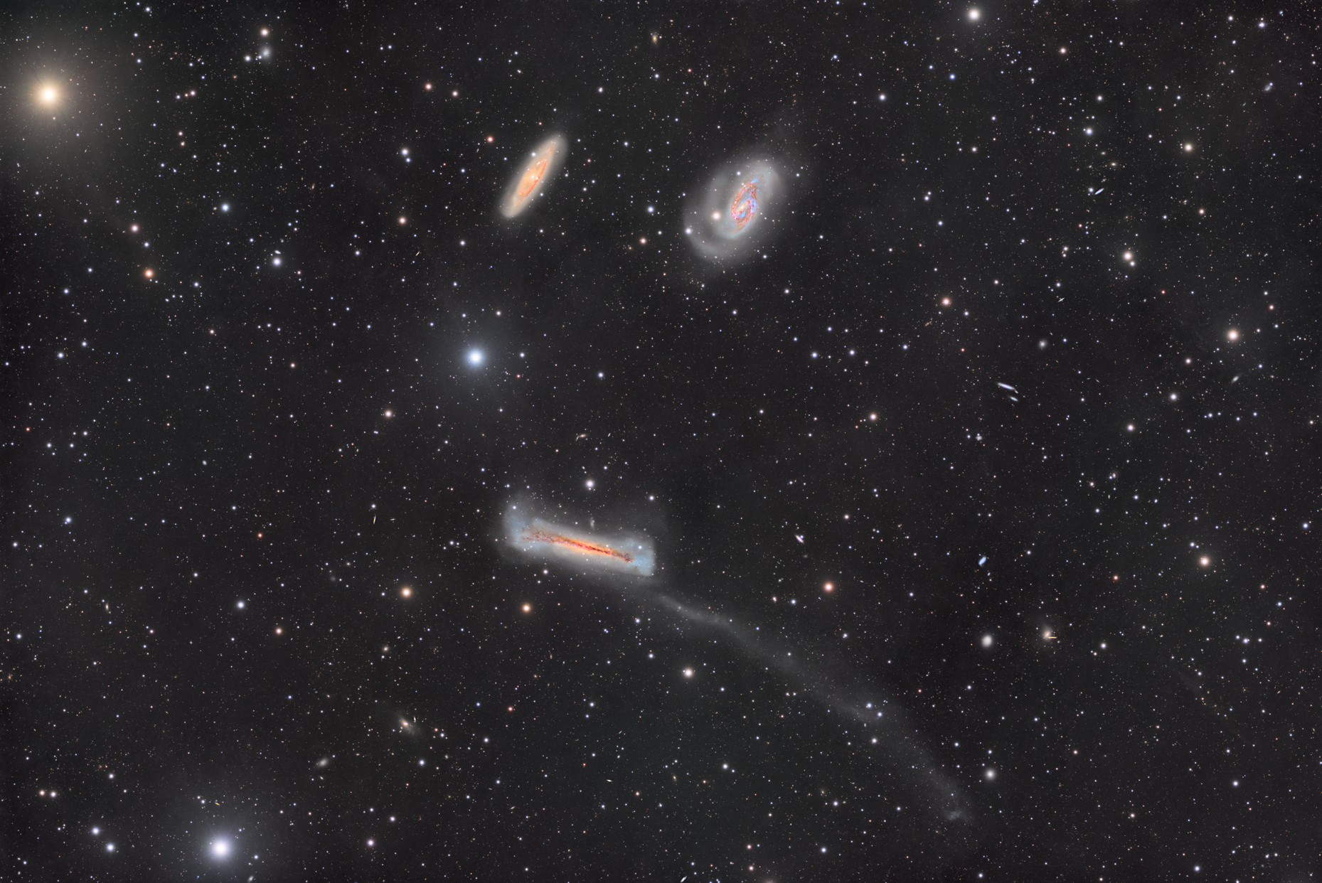 M65 – M66 – NGC3628 – Leo Triplet
