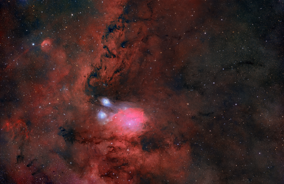 NGC 6590, vdB 118 & 119