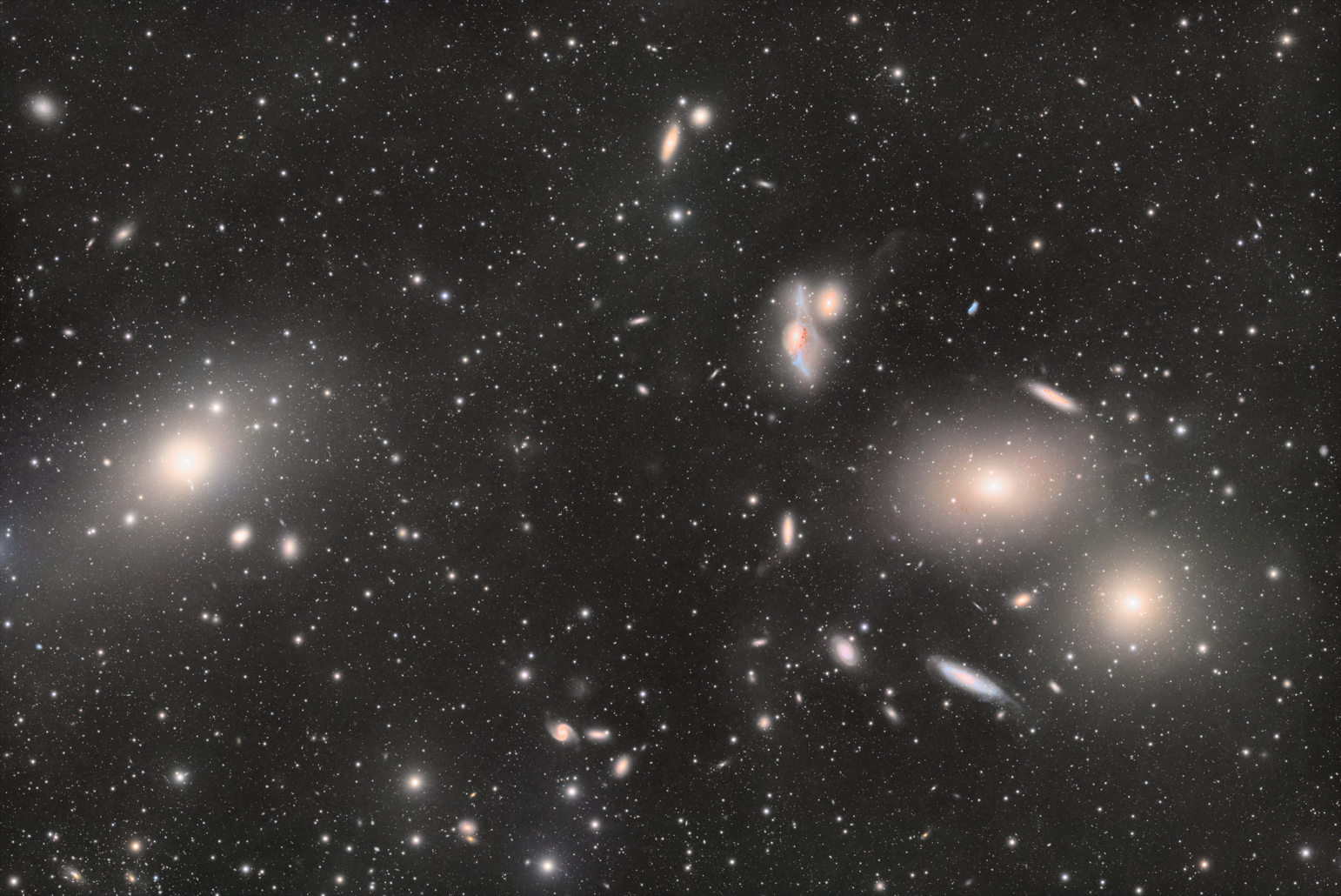 Markarian’s Chain and the M87 Galaxy