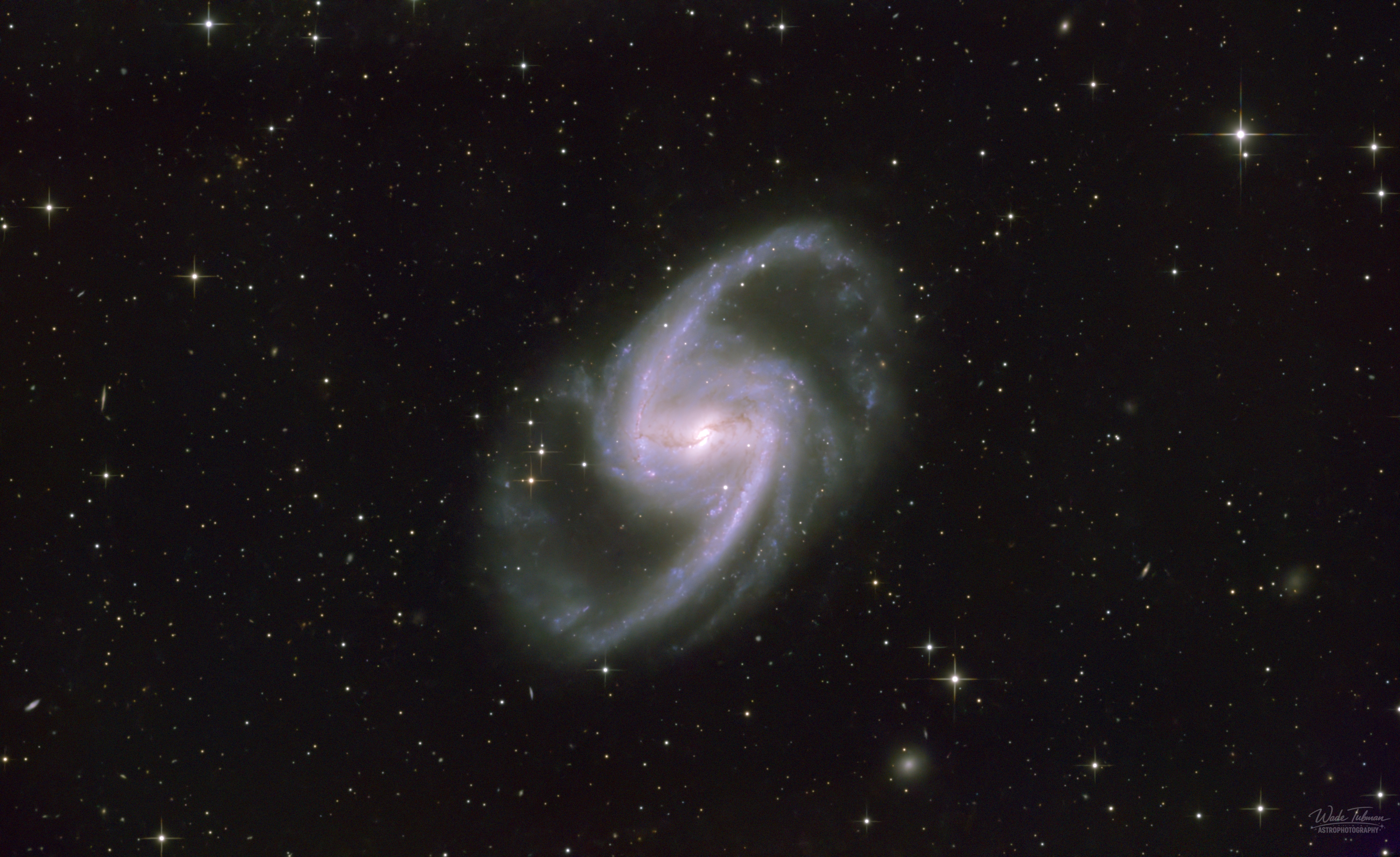 NGC1365 - The Great Barred Spiral Galaxy