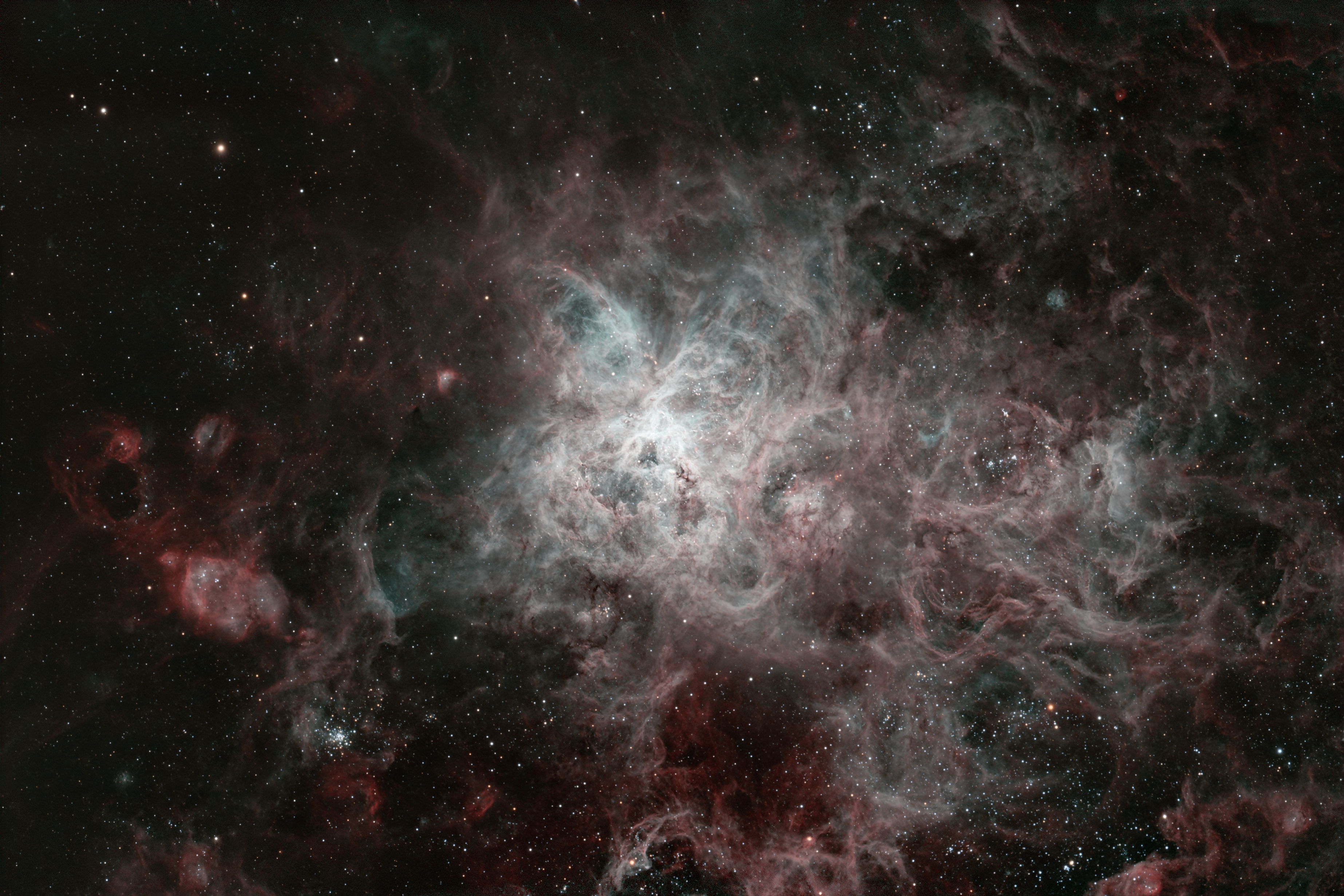 Tarantula Nebula - NGC 2070 - dual narrowband