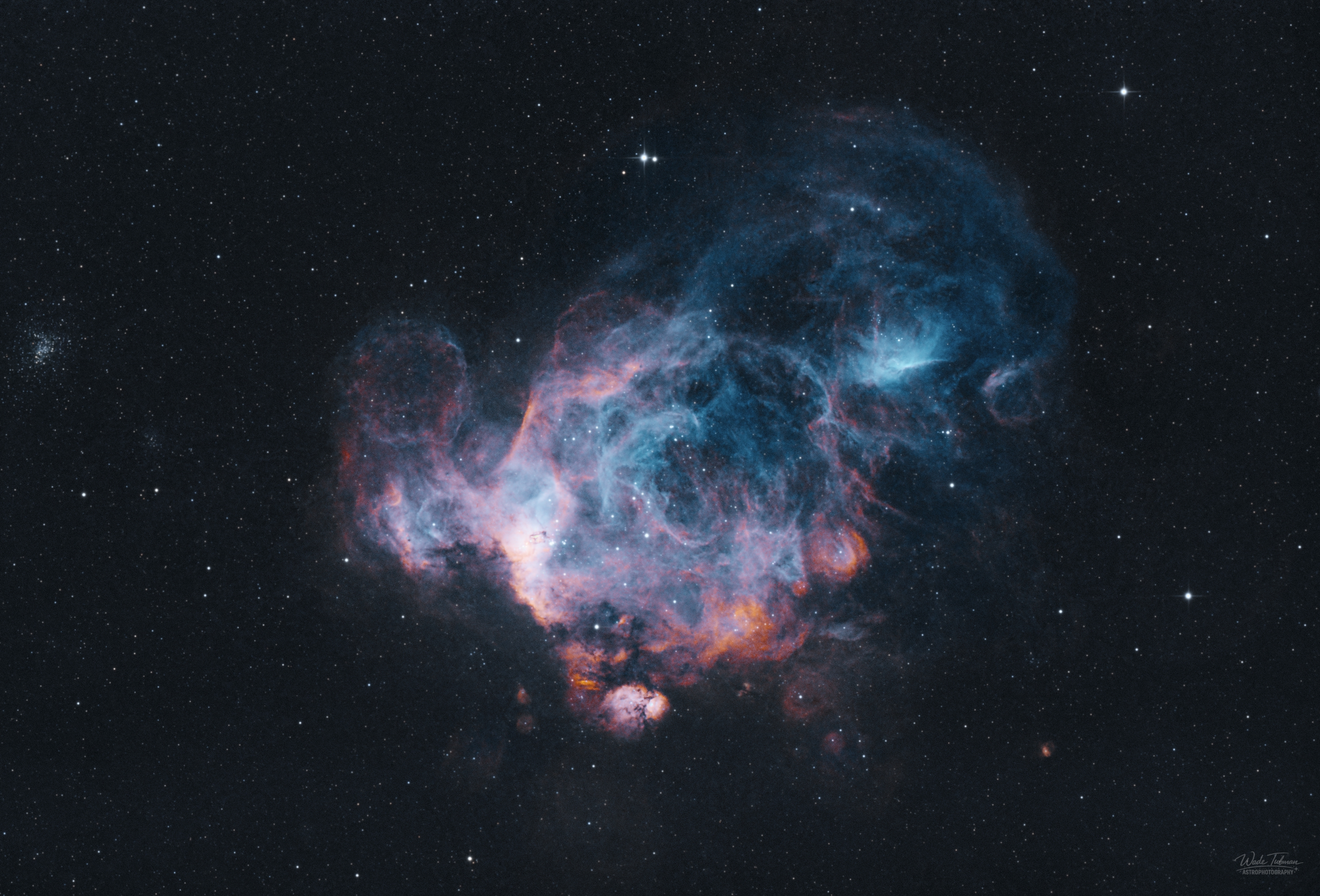 NGC 2018 in Large Magellan Cloud Star-Forming Complex