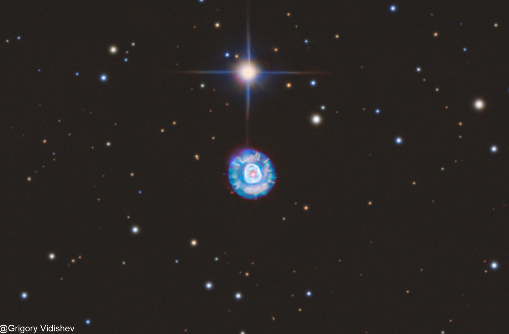 NGC2392, the Eskimo Nebula