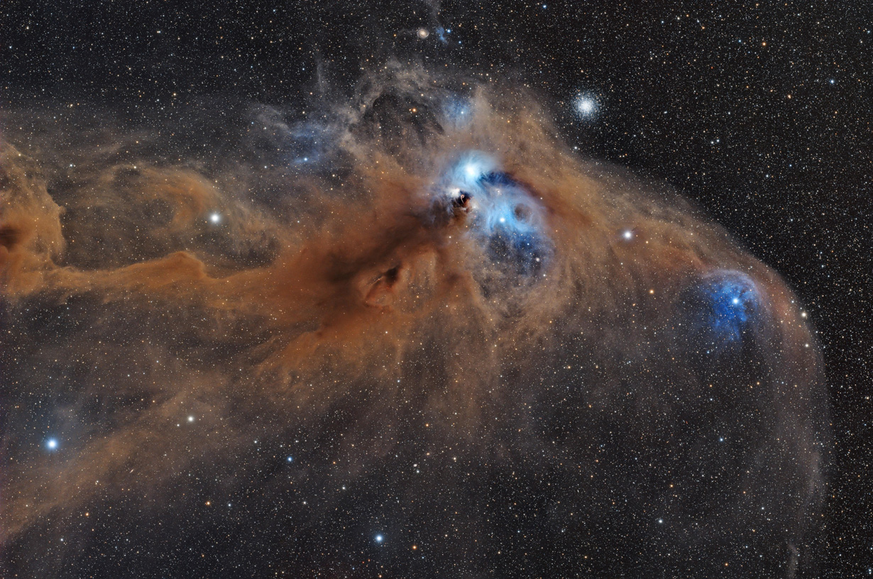 NGC 6726 Molecular Cloud in Corona Australis