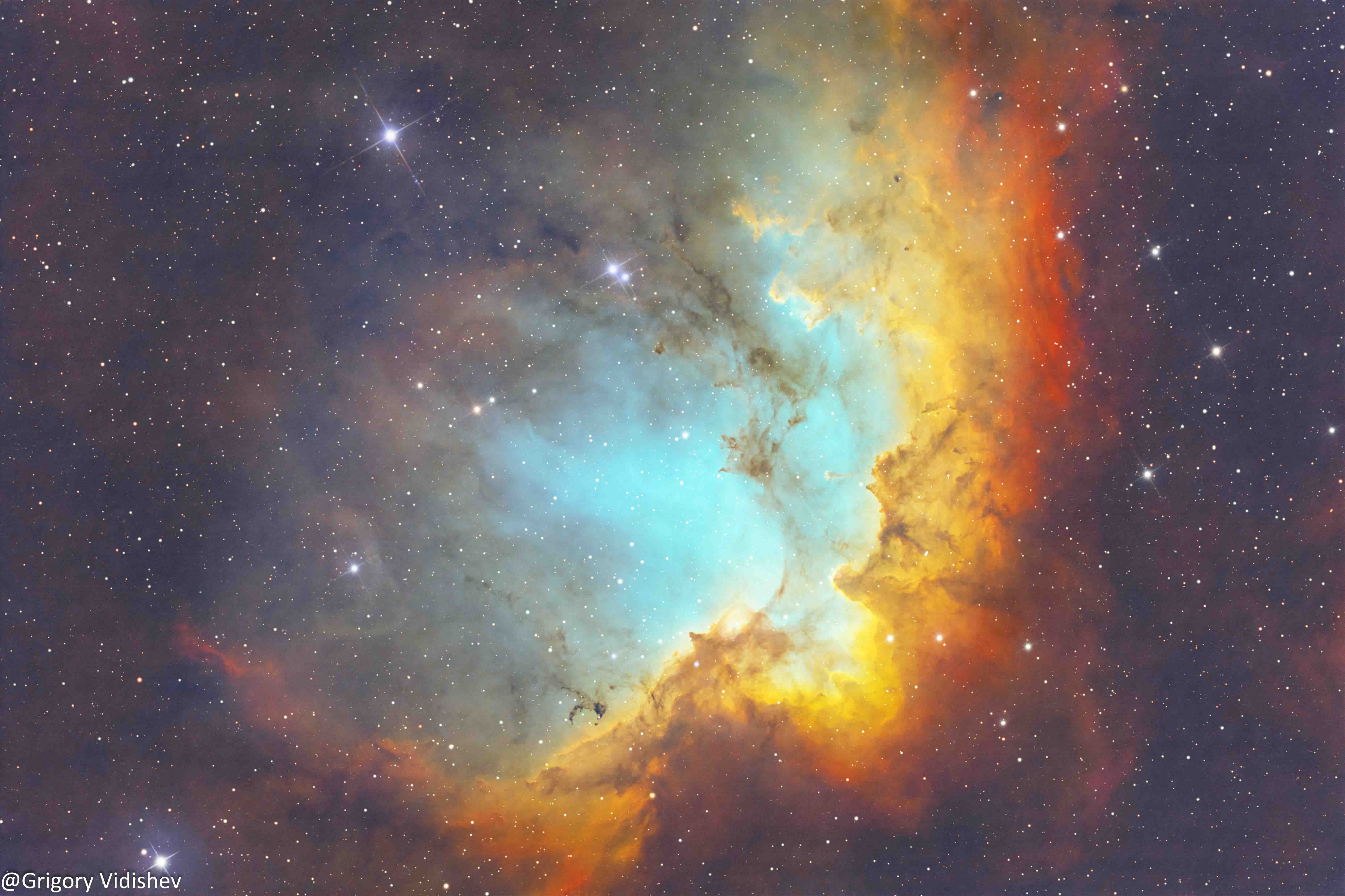 SH2-142, Wizard Nebula