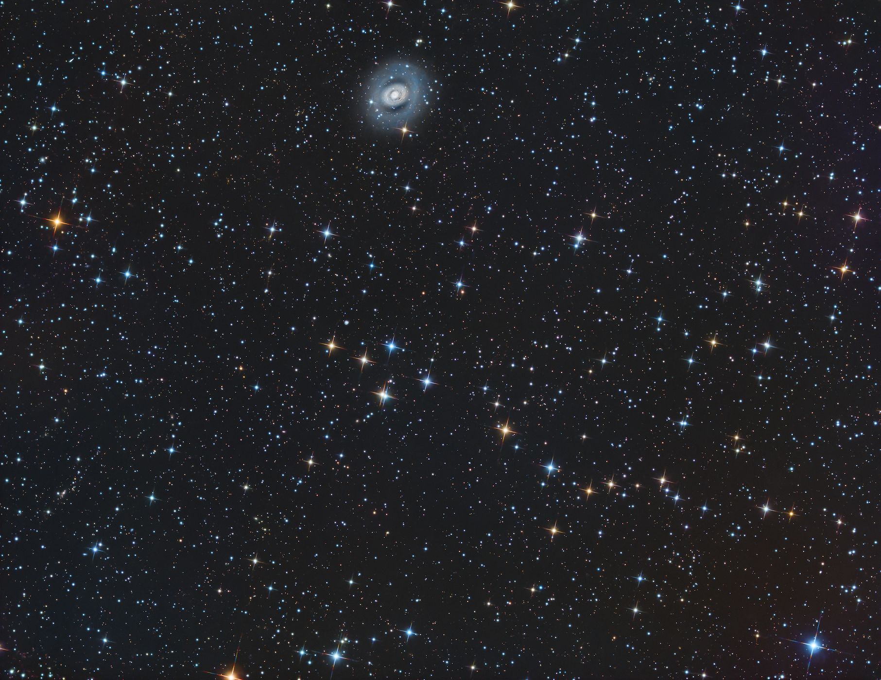 Wiegner's Dragon, M94 - LRGB