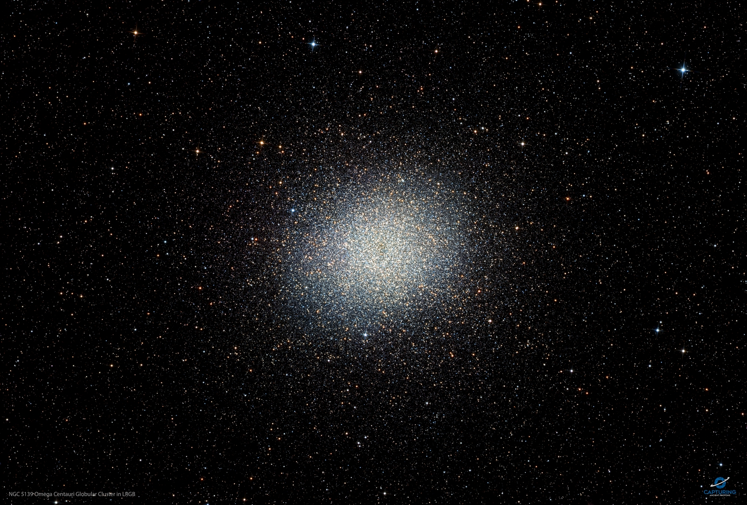 NGC 5139 Omega Centauri Globular Cluster (LRGB)