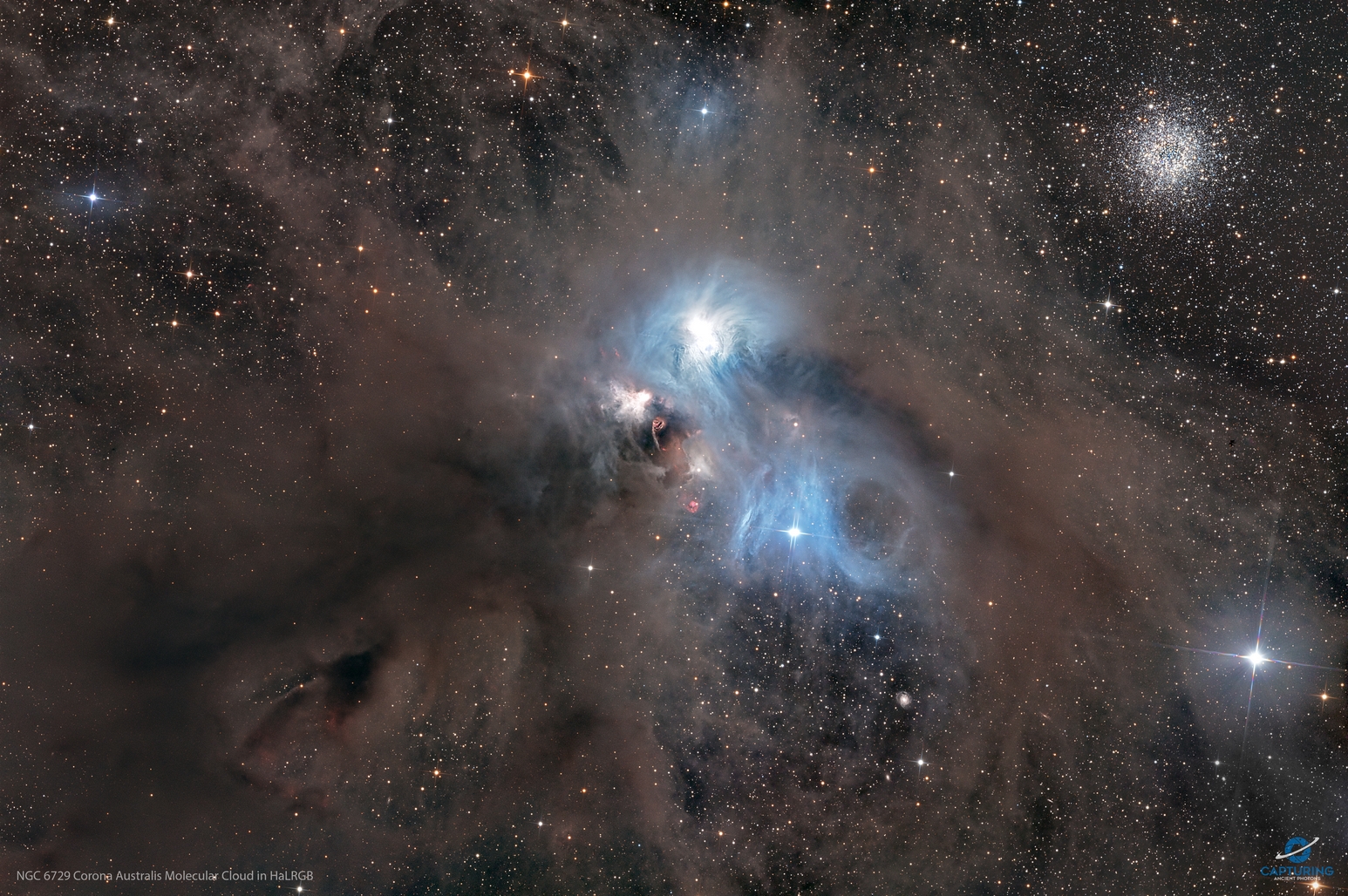 NGC 6729 Corona Australis Molecular Cloud (HLRGB)