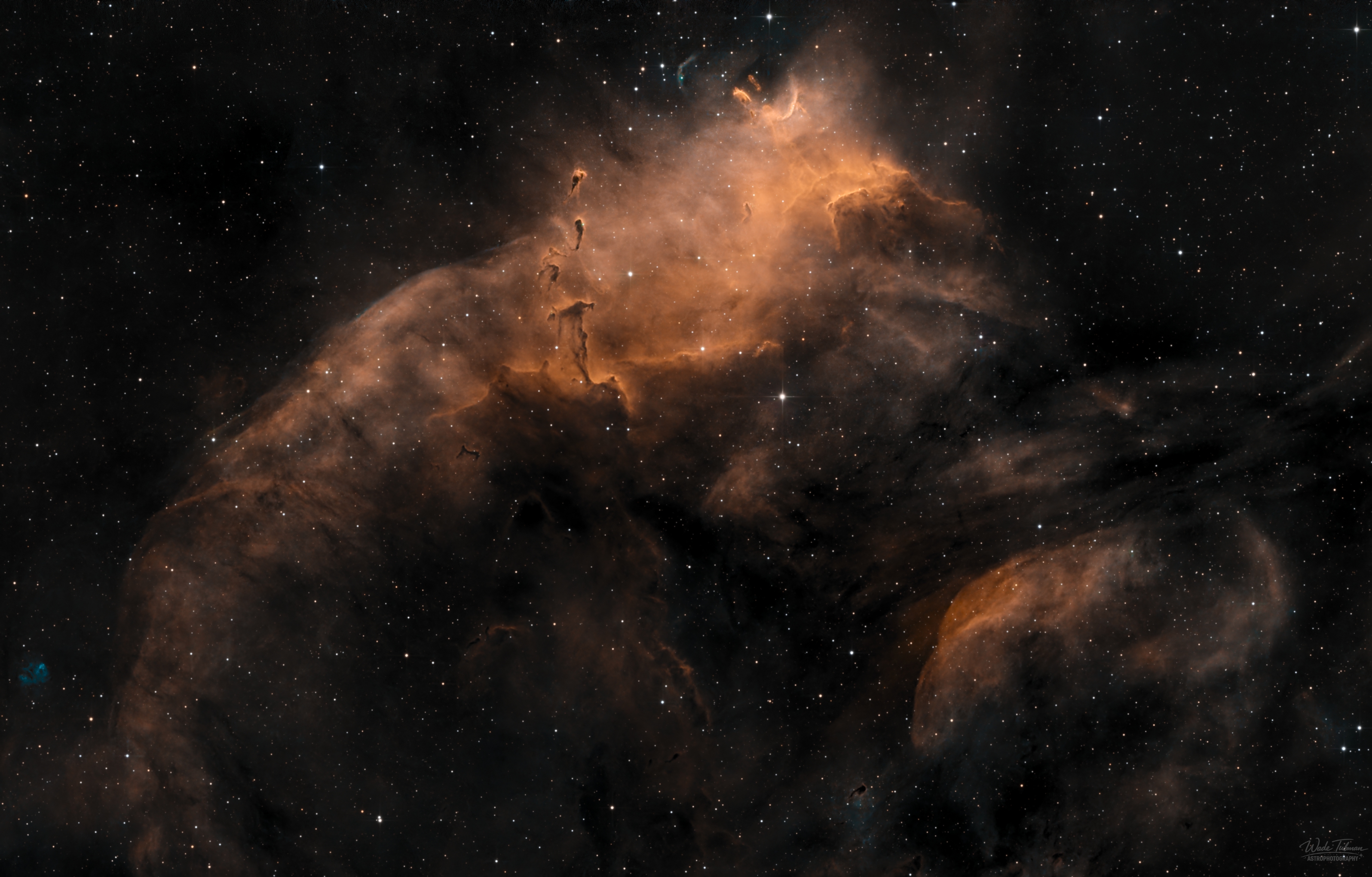 Gum 37 / NGC 3572 - Southern Tadpoles