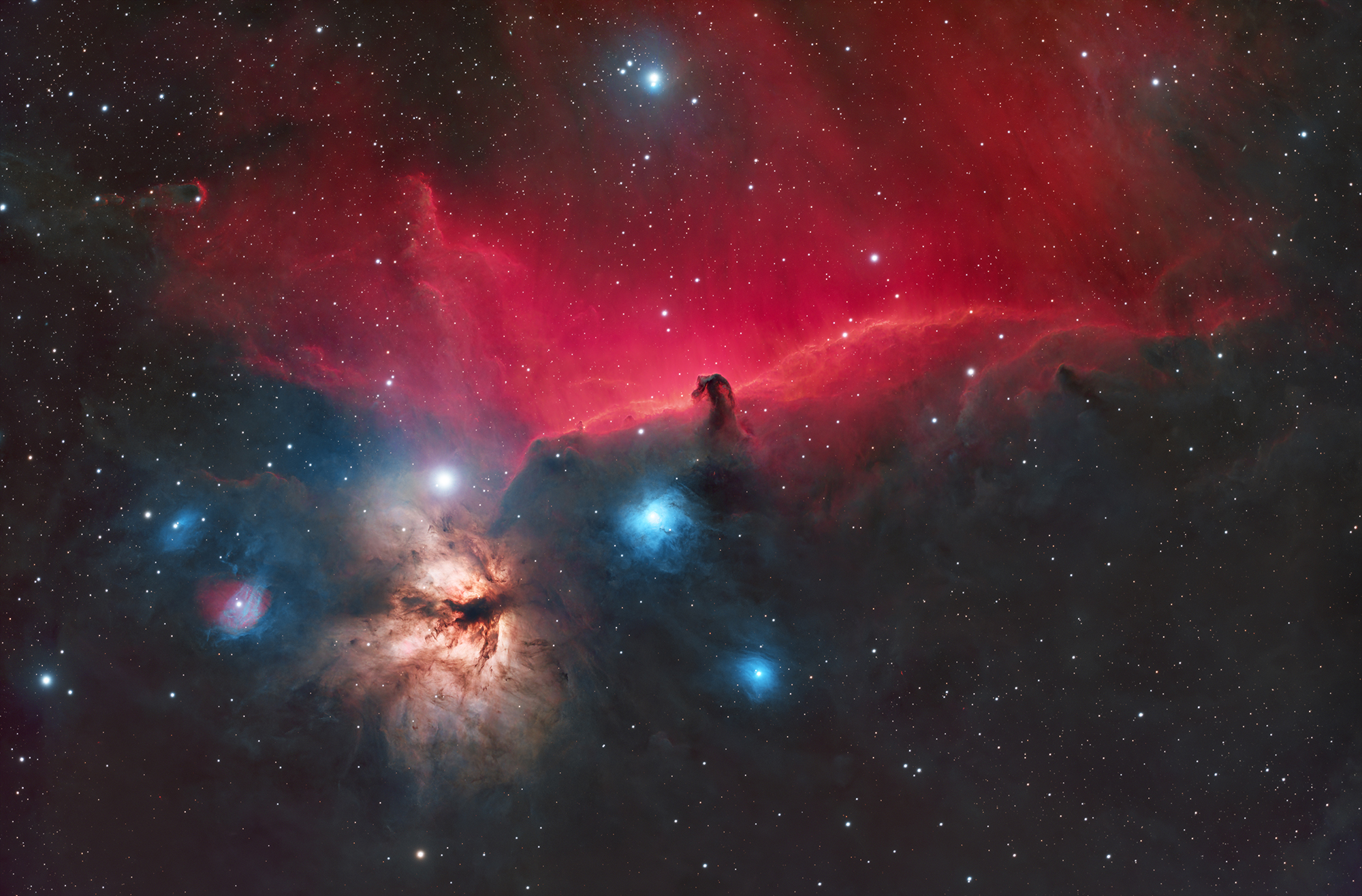 Horsehead Nebula \ Flame Nebula (NGC 2024)