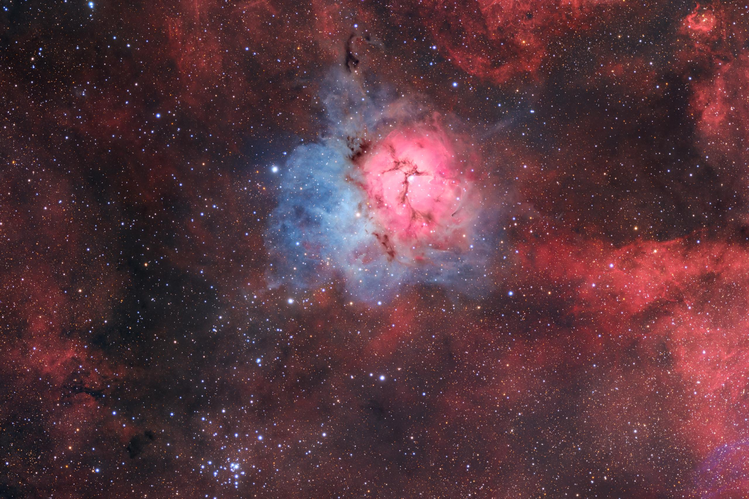 M20 - The Trifid Nebula