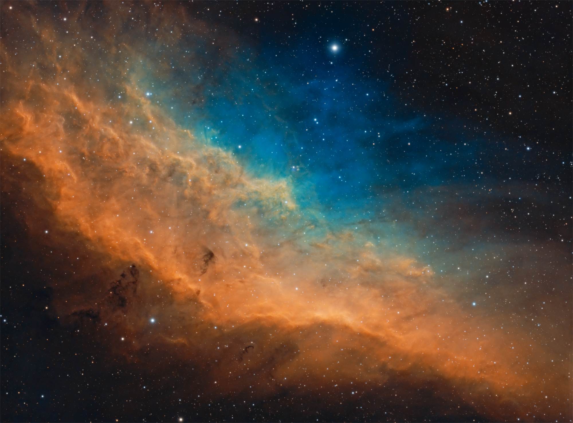 NGC 1499 California Nebula SHO