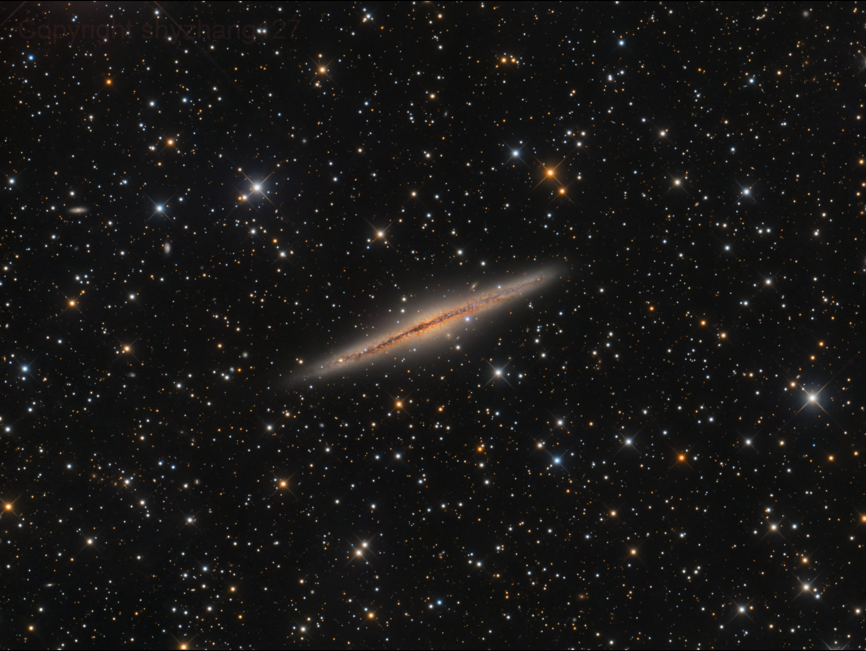 The Edge-on Galaxy (NGC 891)
