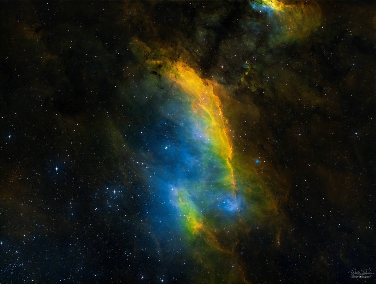IC 4628 Prawn nebula in SHO