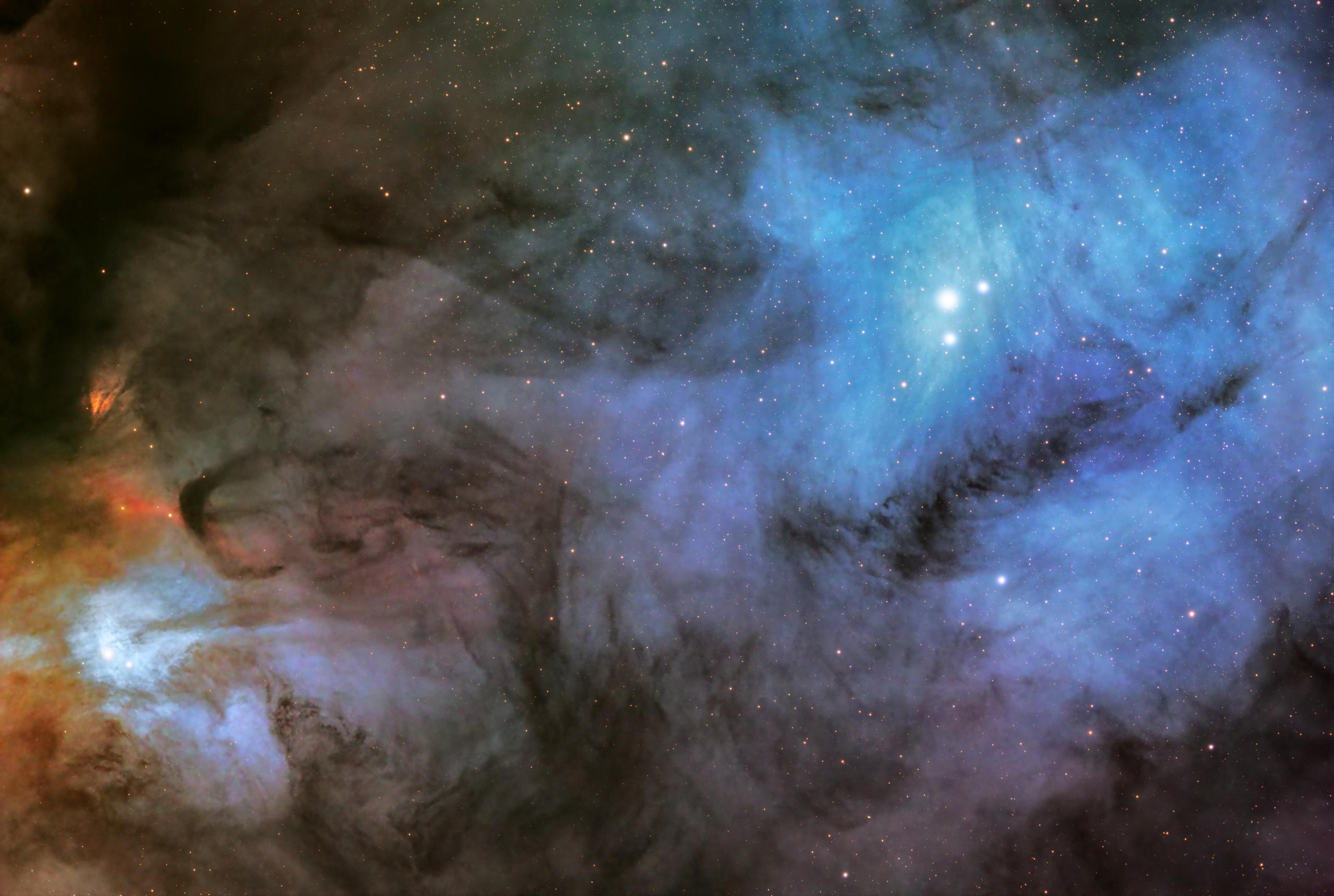 IC4604 & IC4603 - Rho Ophiuchi