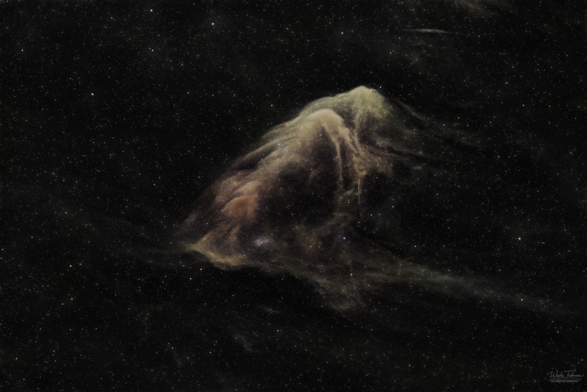 SH2-63 Eagle Ray Dust Nebula