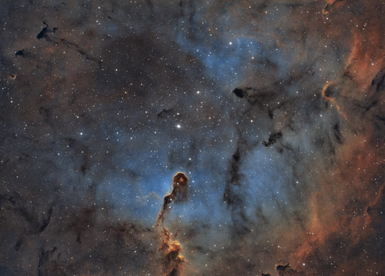 IC1396 elephant nebula - Astrophotography Image - stack, Master Light Frames to download - APO 80/480