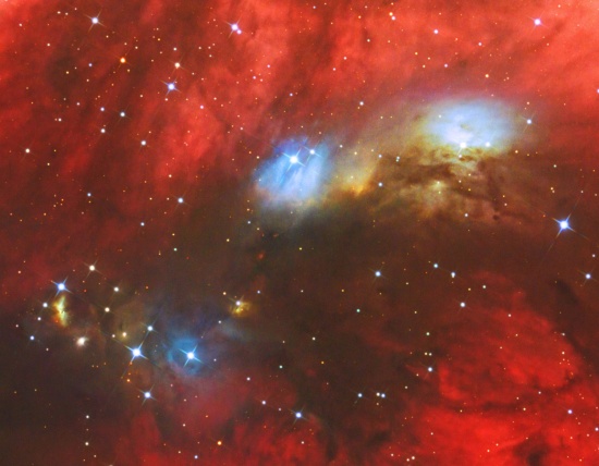 NGC 6914 - Astrophotography Image - stack, Master Light Frames to download - AG12 Orion Optics