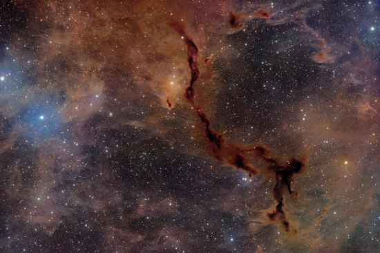 Barnard 150 Seahorse Nebula - Astrophotography Image - stack, Master Light Frames to download - Sky-Watcher Esprit 120mm