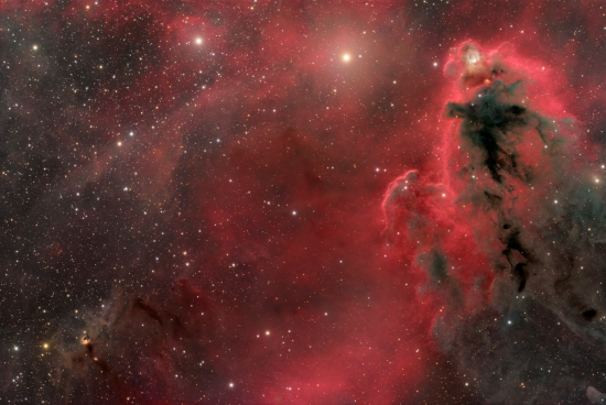 LDN 1622, HH 110 - Astrophotography Image - stack, Master Light Frames to download - TS-130 APO Refractor