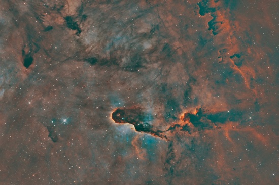 IC1396 - Zdjęcia Astrofotografia - stack, Master Light Frames do pobrania - ASA 250N