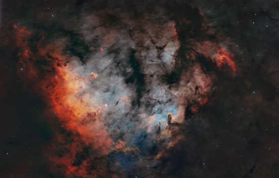 NGC 7822 - Zdjęcia Astrofotografia - stack, Master Light Frames do pobrania - ASkar PHQ 151