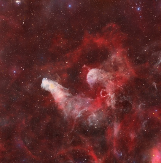 LBN 917 - Astrophotography Image - stack, Master Light Frames to download - Takahashi FSQ-106EDX III
