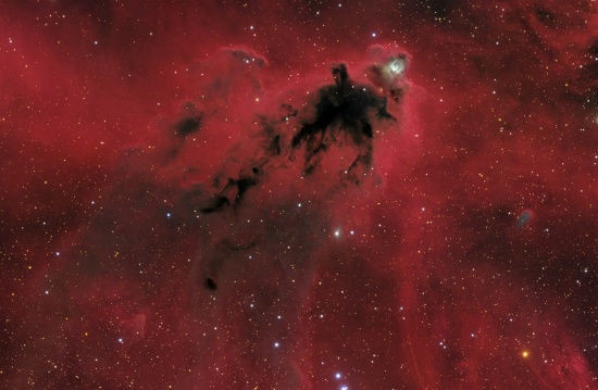 LDN1622 - Imagen de astrofotografía - apilado, Master Light Frames para descargar - Sky Rover 180mm APO Pro