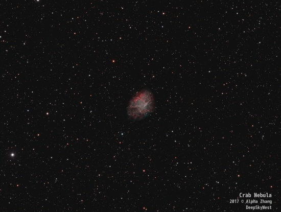 M1 - Zdjęcia Astrofotografia - stack, Master Light Frames do pobrania - TEC 160FL