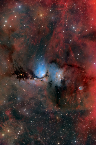 M78 - Zdjęcia Astrofotografia - stack, Master Light Frames do pobrania - Sky-Watcher Esprit 120mm