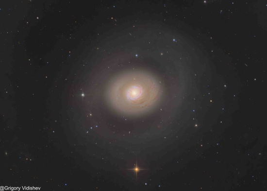 M94, the Croc's Eye Galaxy - Astrophotography Image - stack, Master Light Frames to download - PlaneWave CDK14"
