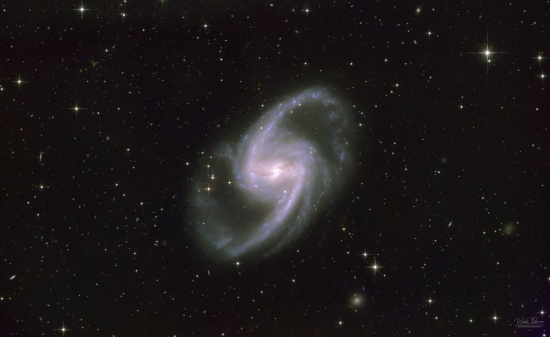 NGC1365 - The Great Barred Spiral Galaxy - Astrophotography Image - stack, Master Light Frames to download - Sky-Watcher 200PDS
