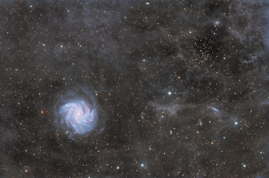 NGC 6946 - HaLRGB - Imagen de astrofotografía - apilado, Master Light Frames para descargar - Askar 151PHQ