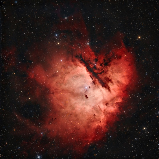 NGC281 lrvb - Zdjęcia Astrofotografia - stack, Master Light Frames do pobrania - TS optics UNC 150/750