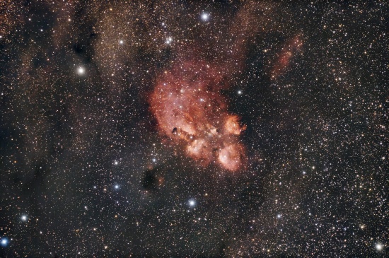 NGC6334 - Astrophotography Image - stack, Master Light Frames to download - Sky-Watcher 80ED
