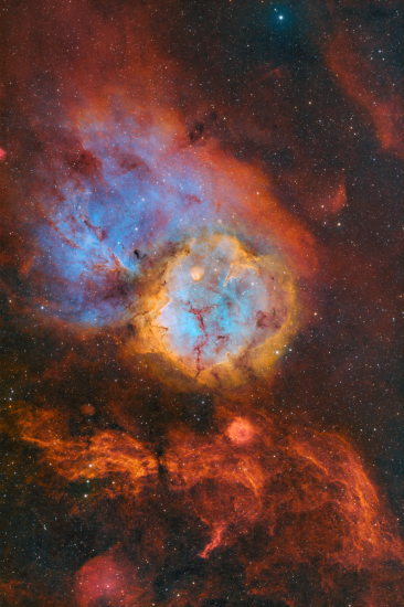 SH2-284 - Astrophotography Image - stack, Master Light Frames to download - Sky-Watcher Esprit 120mm