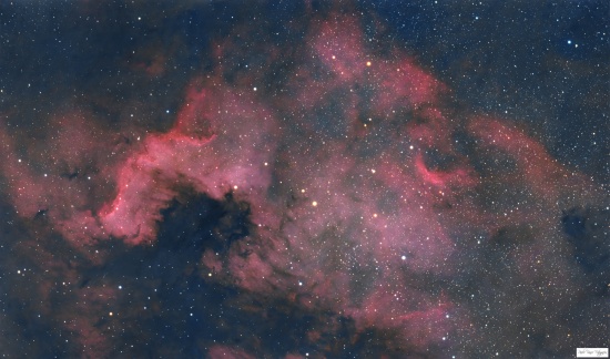 NGC 7000 – North America Nebula - Astrophotography Image - stack, Master Light Frames to download - Askar FMA180PRO