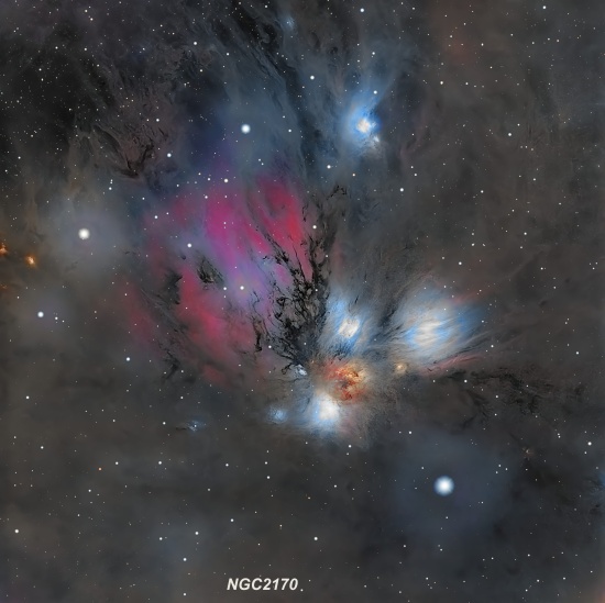 ngc2170 - Astrophotography Image - stack, Master Light Frames to download - SQA85