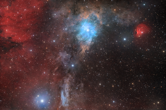 vdB15 and vdB 14 - Astrophotography Image - stack, Master Light Frames to download - Sky-Watcher Esprit 120mm