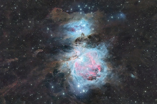 M42 - Astrophotography Image - stack, Master Light Frames to download - William Optics Zenth Star 73
