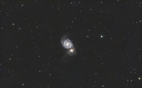 M51 - Astrophotography Image - stack, Master Light Frames to download - askar 71F