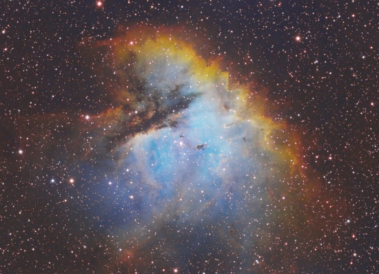 NGC281 - Zdjęcia Astrofotografia - stack, Master Light Frames do pobrania - TEC 160FL