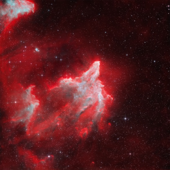 IC 63 - Astrophotography Image - stack, Master Light Frames to download - Bresser Messier 203/1200
