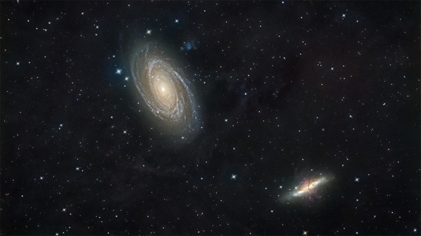 Bode's Galaxy (M81) and Cigar Galaxy (M82)
